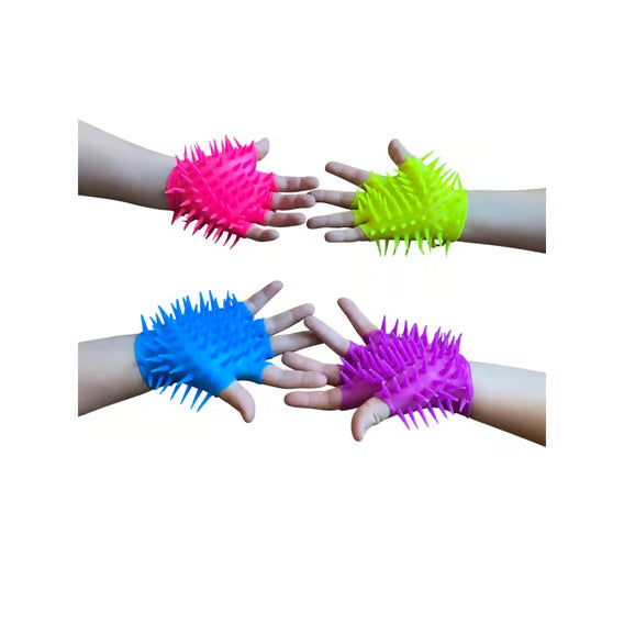 Spiky Sensory Rubber Gloves