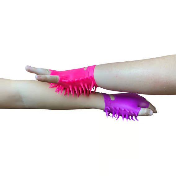 Spiky Sensory Rubber Gloves