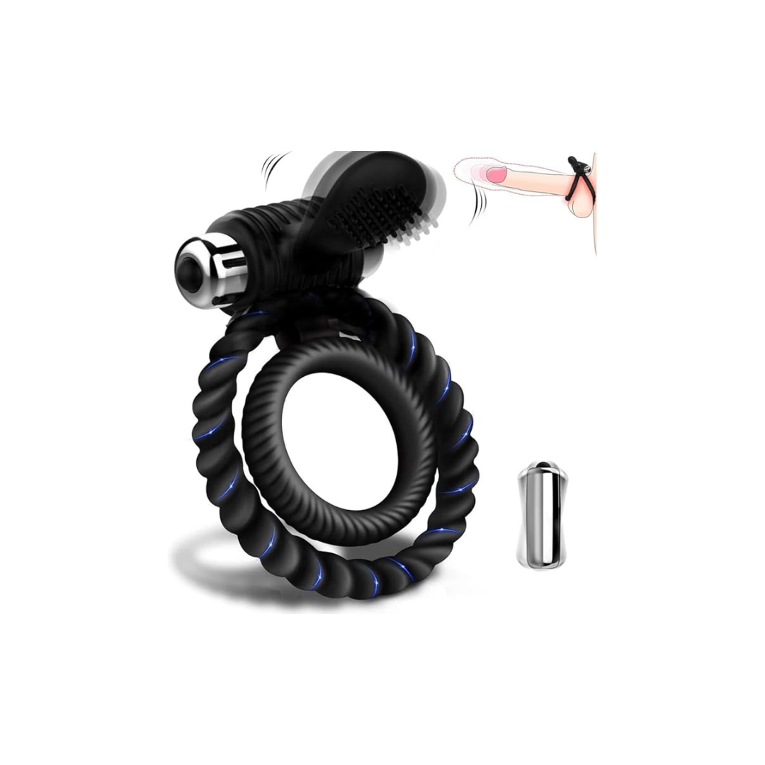 Penis Ring with 10 Vibration Modes