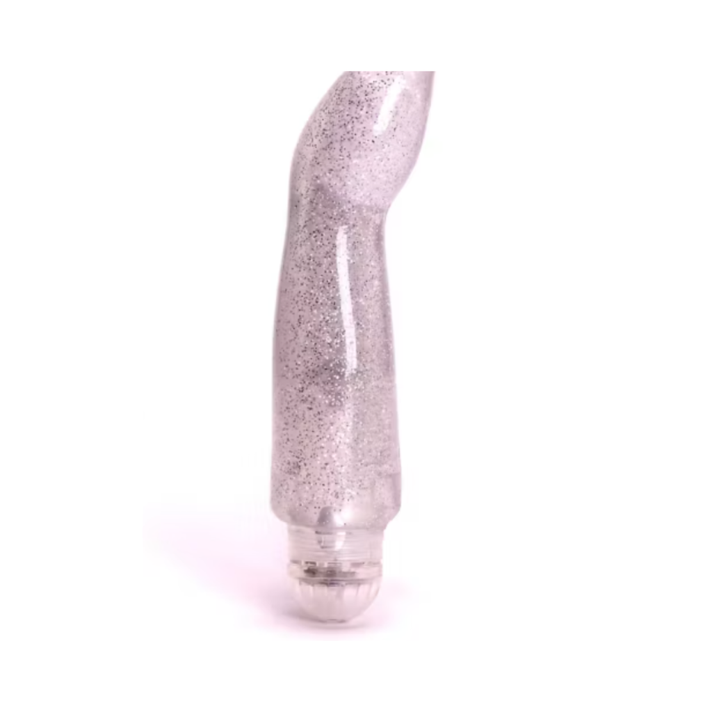 Ann Summers 5 Inch Glitter G Spot Vibrator Clear