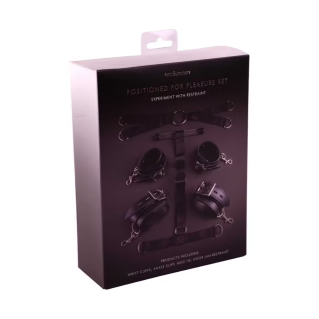 Ann Summers Positioned for Pleasure Set Black
